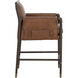 Mauti 38.75 inch Brown / Shalimar Tobacco Leather Counter Stool